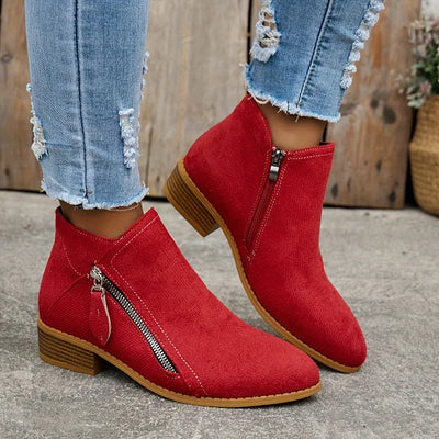 Amber™ | Botines ortopédicos de cuero