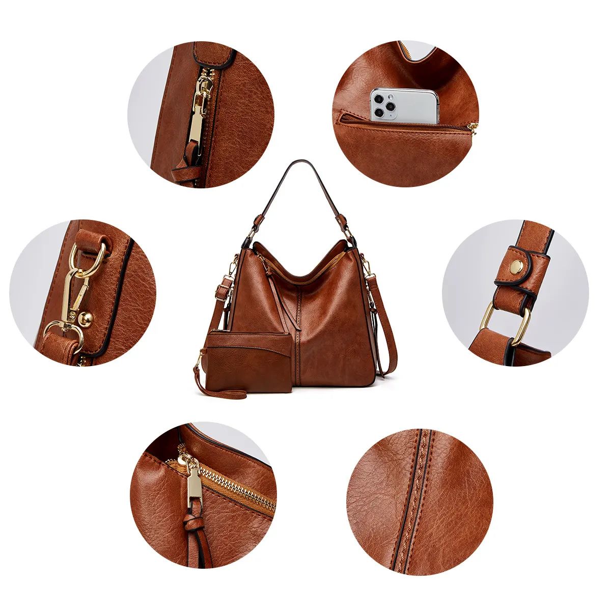 Paula™ | Bolso Antirrobo Elegante + Monedero Gratis