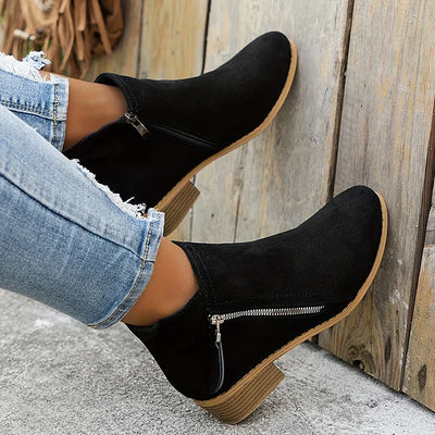 Amber™ | Botines ortopédicos de cuero