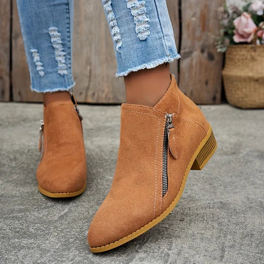 Amber™ | Botines ortopédicos de cuero