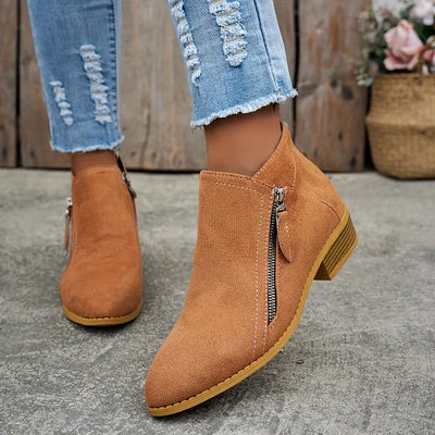 Amber™ | Botines ortopédicos de cuero
