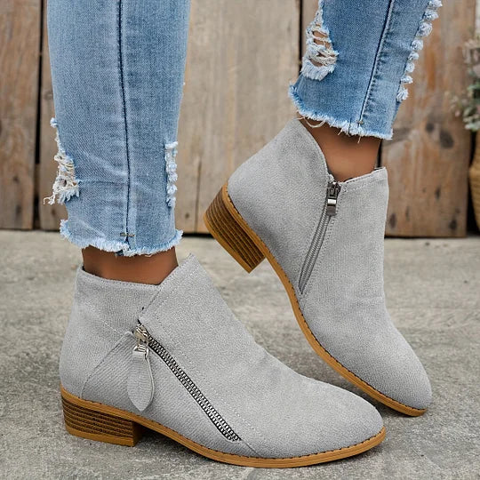 Amber™ | Botines ortopédicos de cuero