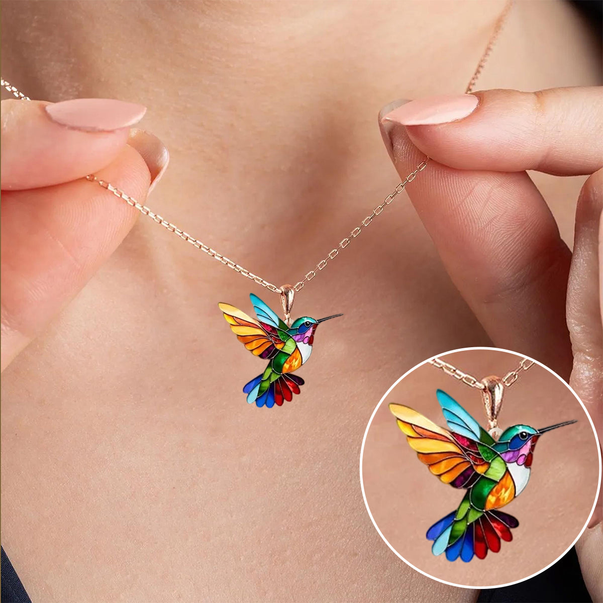 Aurelia™ | Collar de Pájaro Colorido
