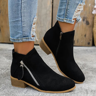 Amber™ | Botines ortopédicos de cuero