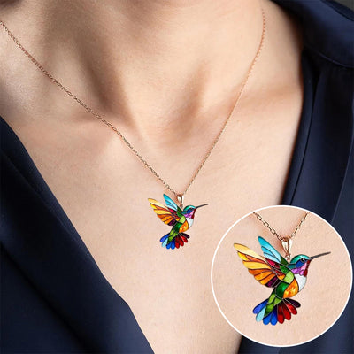 Aurelia™ | Collar de Pájaro Colorido