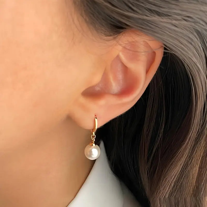 Set de joyas con perlas “Golden Grace”
