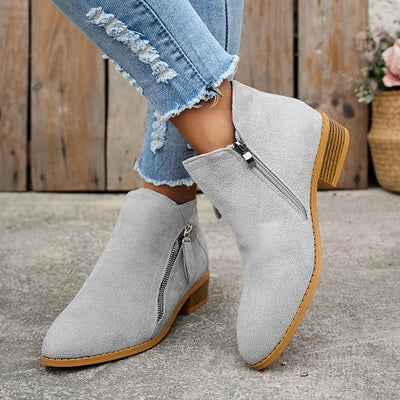 Amber™ | Botines ortopédicos de cuero