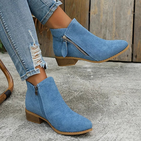 Amber™ | Botines ortopédicos de cuero