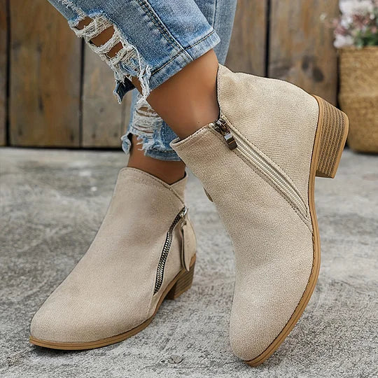 Amber™ | Botines ortopédicos de cuero
