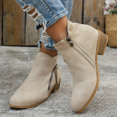 Amber™ | Botines ortopédicos de cuero
