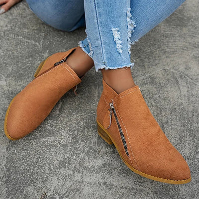 Amber™ | Botines ortopédicos de cuero
