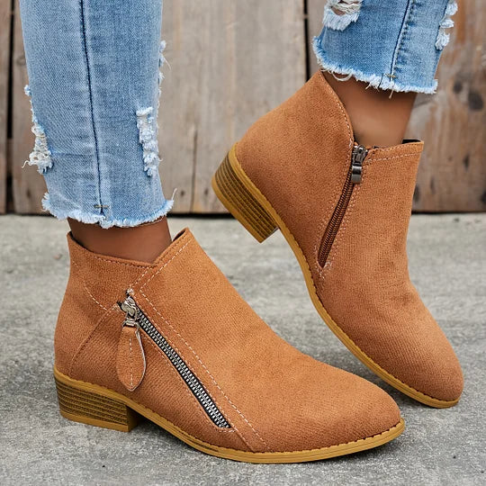 Amber™ | Botines ortopédicos de cuero