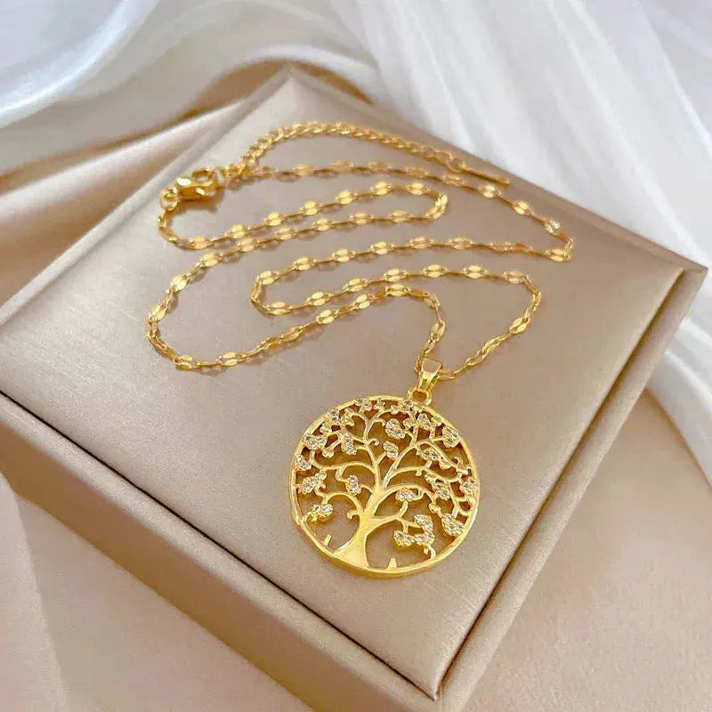 Collar de oro “Raíces de la Vida”