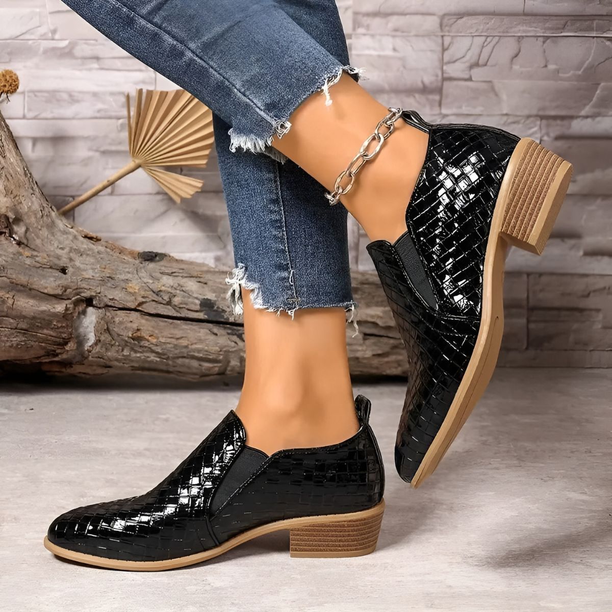 Lucía™ | Zapatos Oxford Ortopédicos Veganos