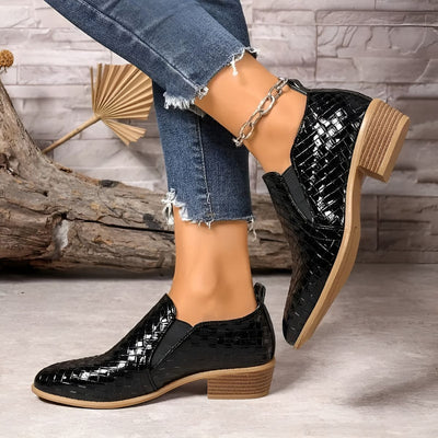 Lucía™ | Zapatos Oxford Ortopédicos Veganos