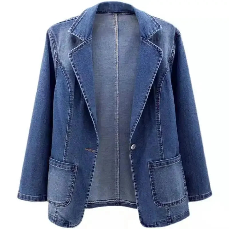 Nora™ | Chaqueta de mezclilla fluida