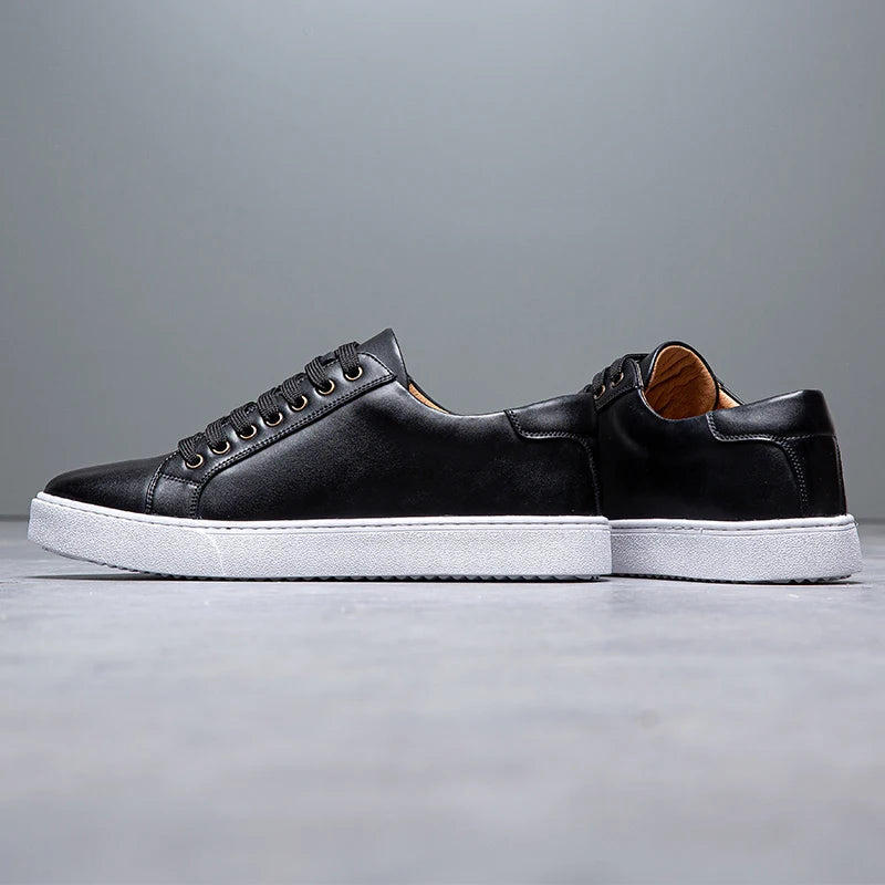 David™ | Zapatillas de Cuero para Hombre