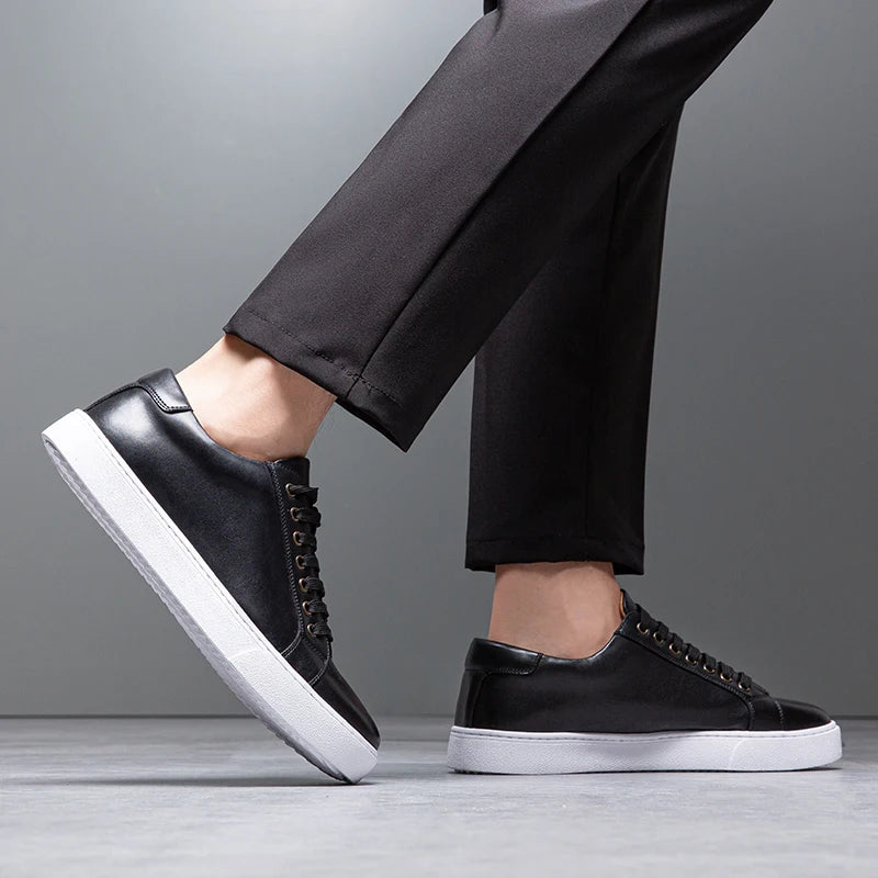 David™ | Zapatillas de Cuero para Hombre
