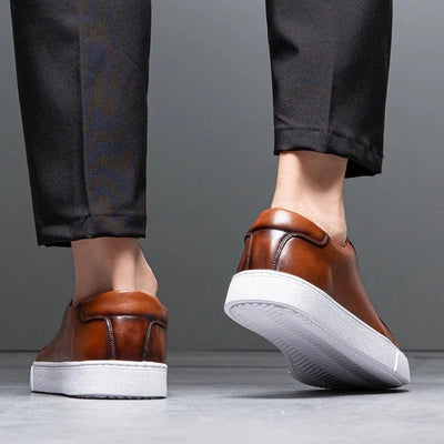 David™ | Zapatillas de Cuero para Hombre