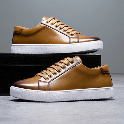 David™ | Zapatillas de Cuero para Hombre