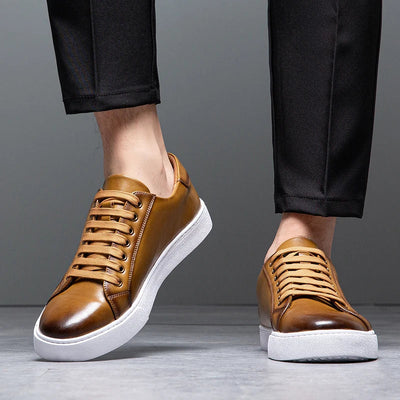 David™ | Zapatillas de Cuero para Hombre