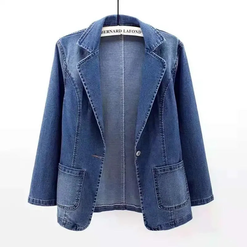 Nora™ | Chaqueta de mezclilla fluida