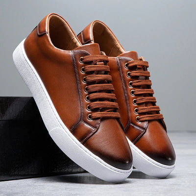 David™ | Zapatillas de Cuero para Hombre