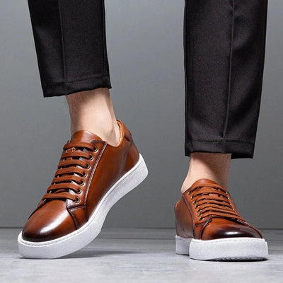 David™ | Zapatillas de Cuero para Hombre