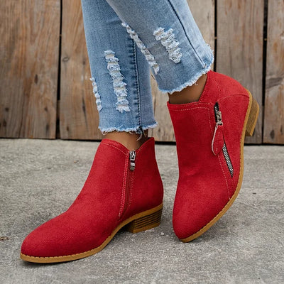 Amber™ | Botines ortopédicos de cuero