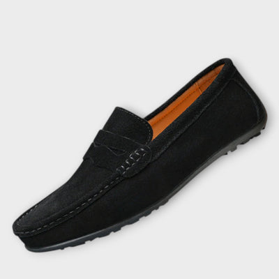 Viktor™ | Mocasines Clásicos de Ante con Estilo Retro