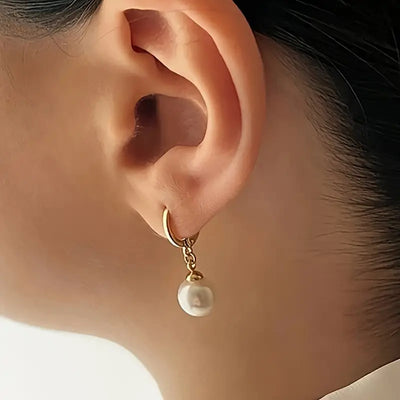 Set de joyas con perlas “Golden Grace”