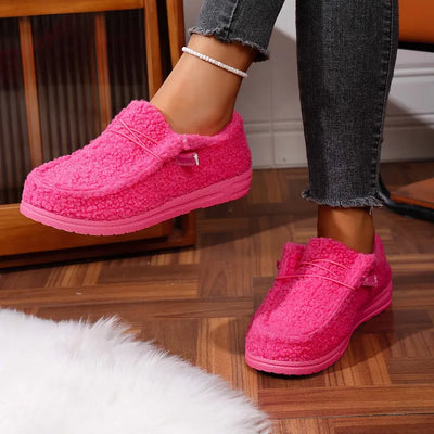 Zoe™ | Pantuflas Teddy Calientes