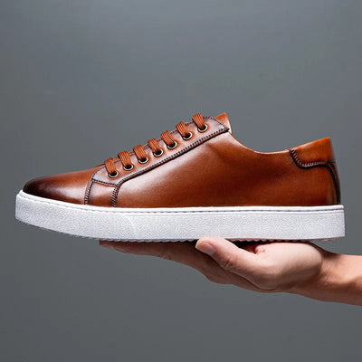 David™ | Zapatillas de Cuero para Hombre