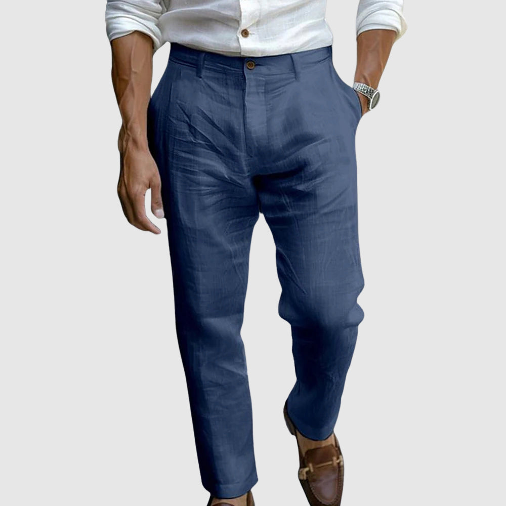 Erik™ | Pantalones de Lino Ligeros para Hombre