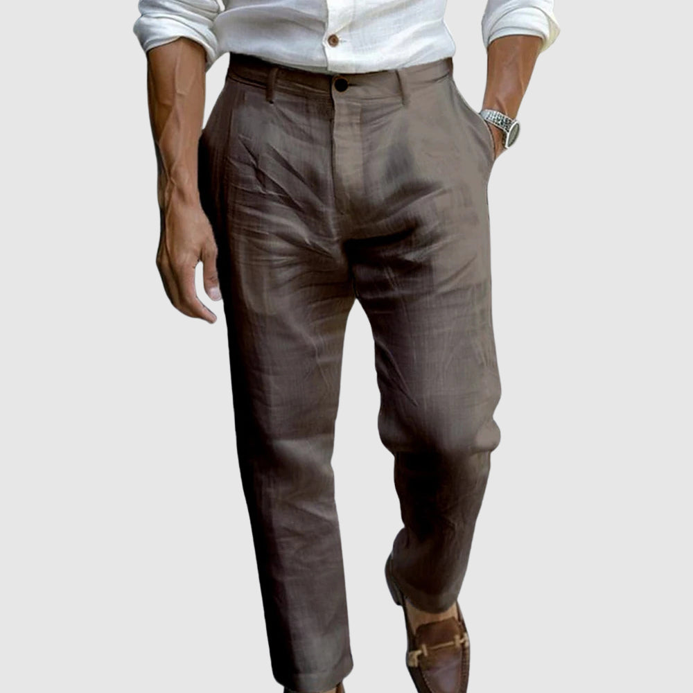 Erik™ | Pantalones de Lino Ligeros para Hombre