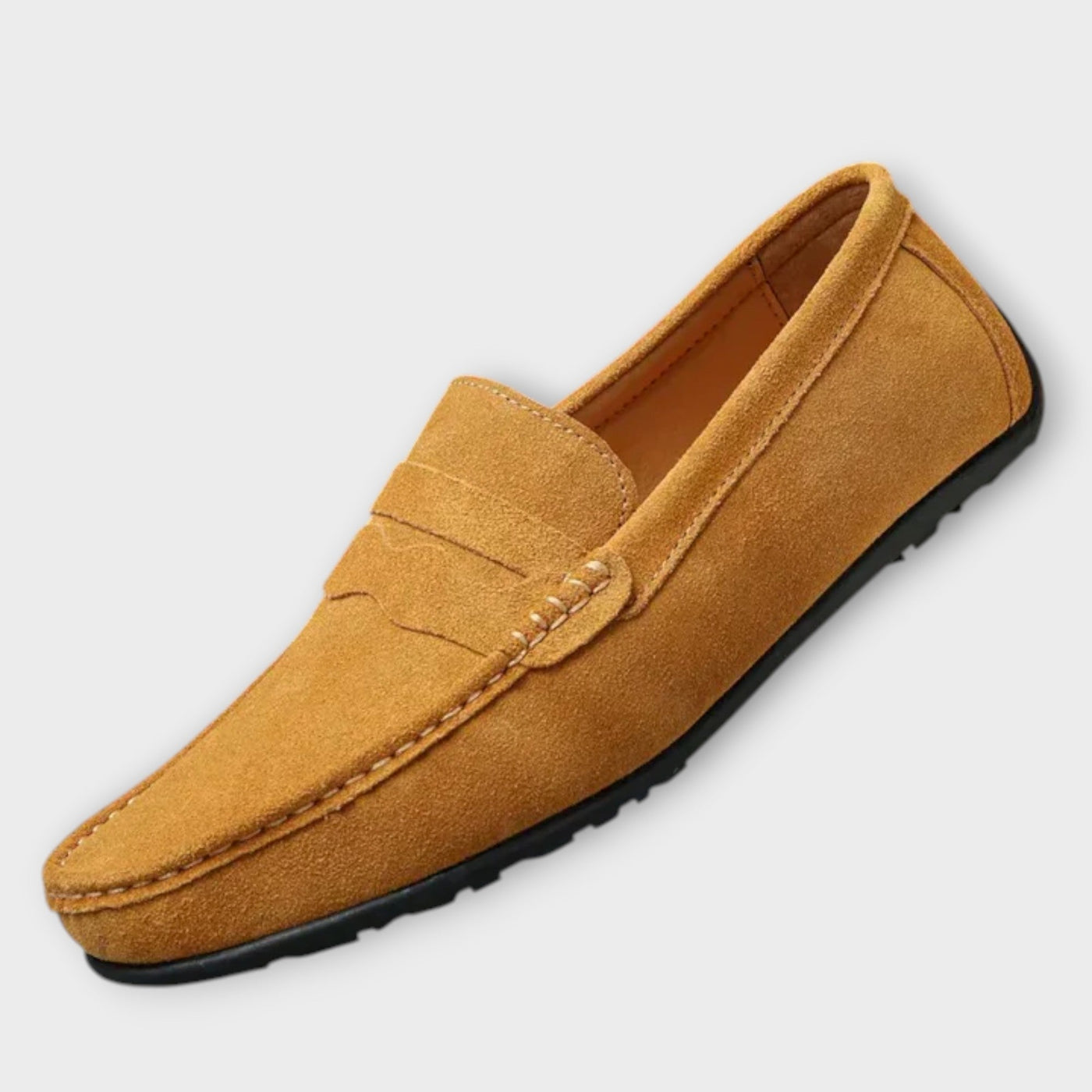 Viktor™ | Mocasines Clásicos de Ante con Estilo Retro